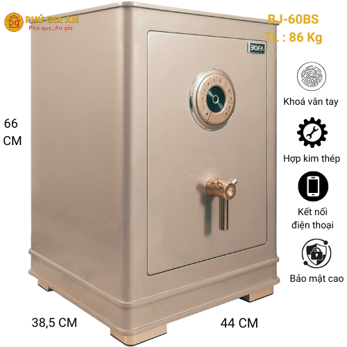 Thông số kích thước của két sắt 60BS