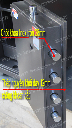 Két sắt thân vỏ thép dày 10ly Truly TS67HD-CF