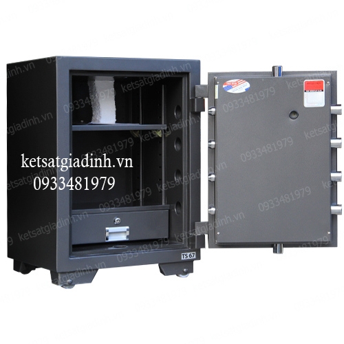 Két sắt thân vỏ thép dày 10ly Truly TS67HD-CF