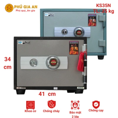 Két sắt Hòa Phát The One đổi mã KS35N-DM