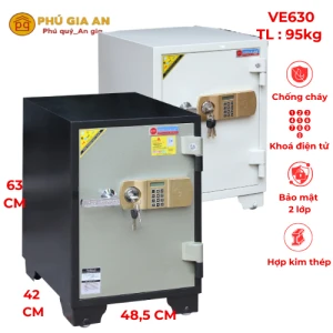 Két sắt Adelbank điện tử báo động VE630