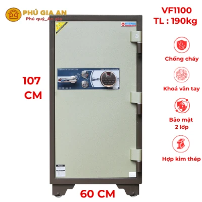 Két sắt khóa vân tay điện tử Adelbank VF1100