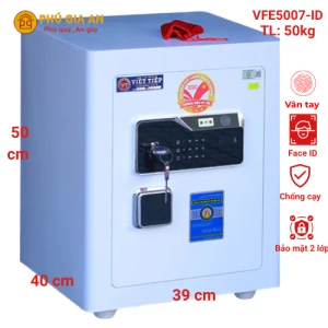 Két sắt nhận diện khuôn mặt Việt Tiệp VFE5007-id vân tay mã số tích hợp app