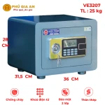 Két sắt Việt Tiệp siêu cường VE3207 điện tử báo động - Model 2024