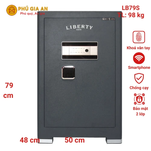 Két sắt Liberty LB79S vân tay mã số tích hợp App điện thoại thông minh